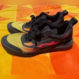 Vans UltraRange Rapidweld Athletic Shoes | Black with Flames